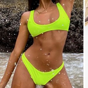 Neon Yellow bikini